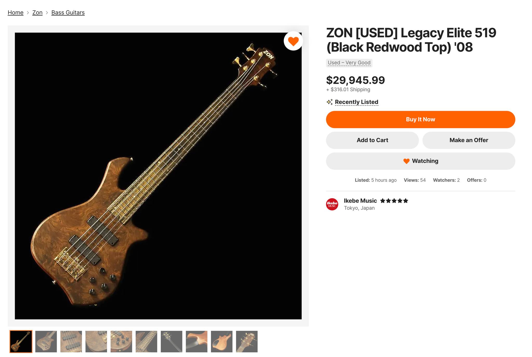 Legacy Elite 519 guitar review