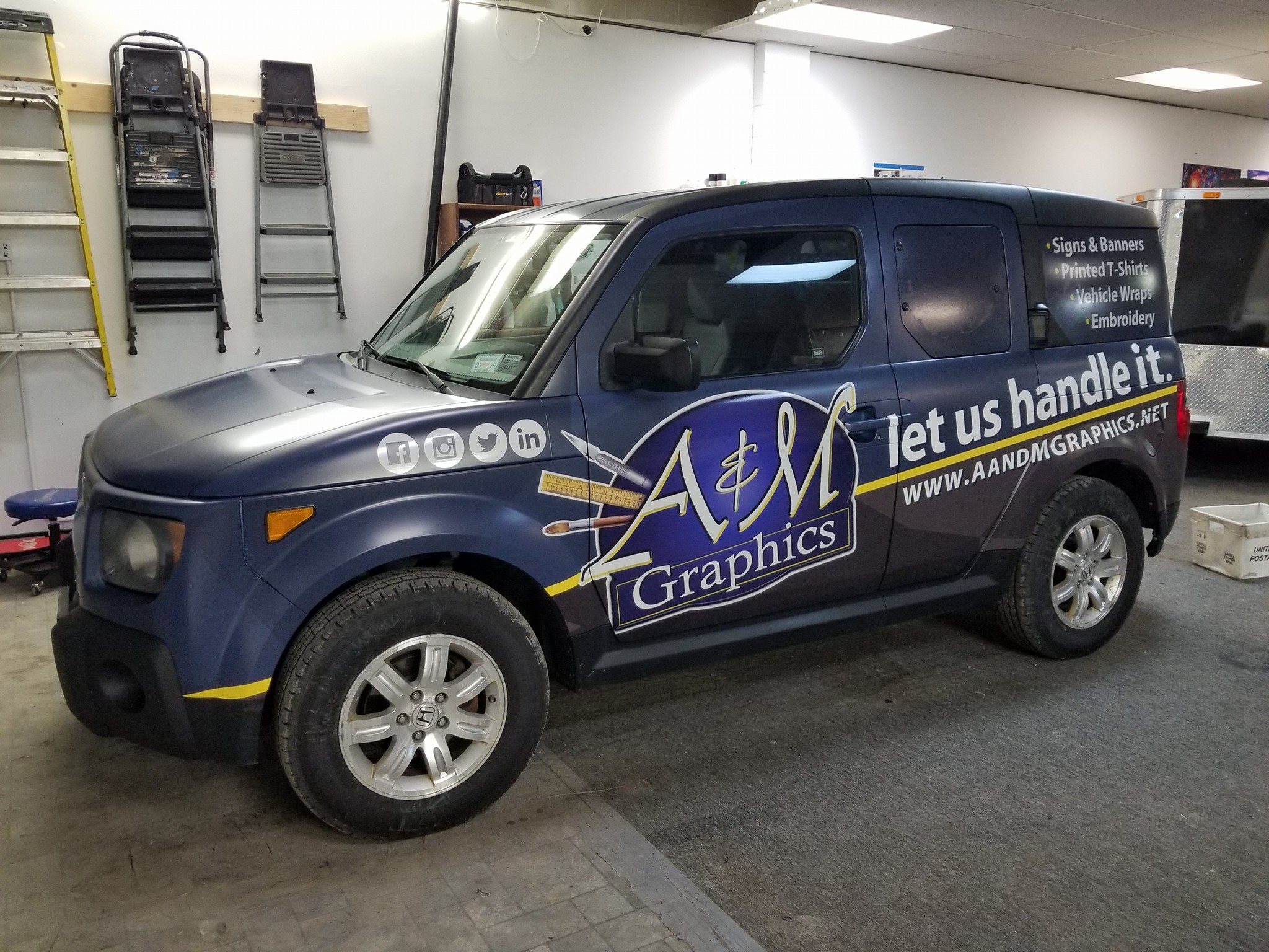 A&M Graphics - The 3rd #vehicle #wrap on our #shop... | Facebook
