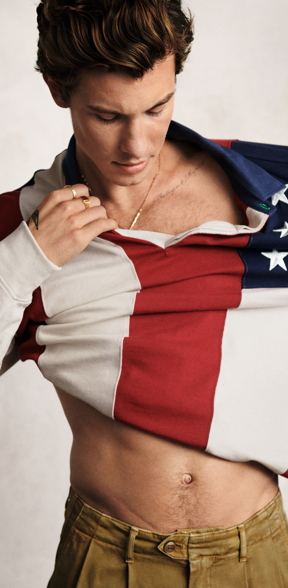 Stars, stripes and more sustainable. The classic rugby shirt in a
