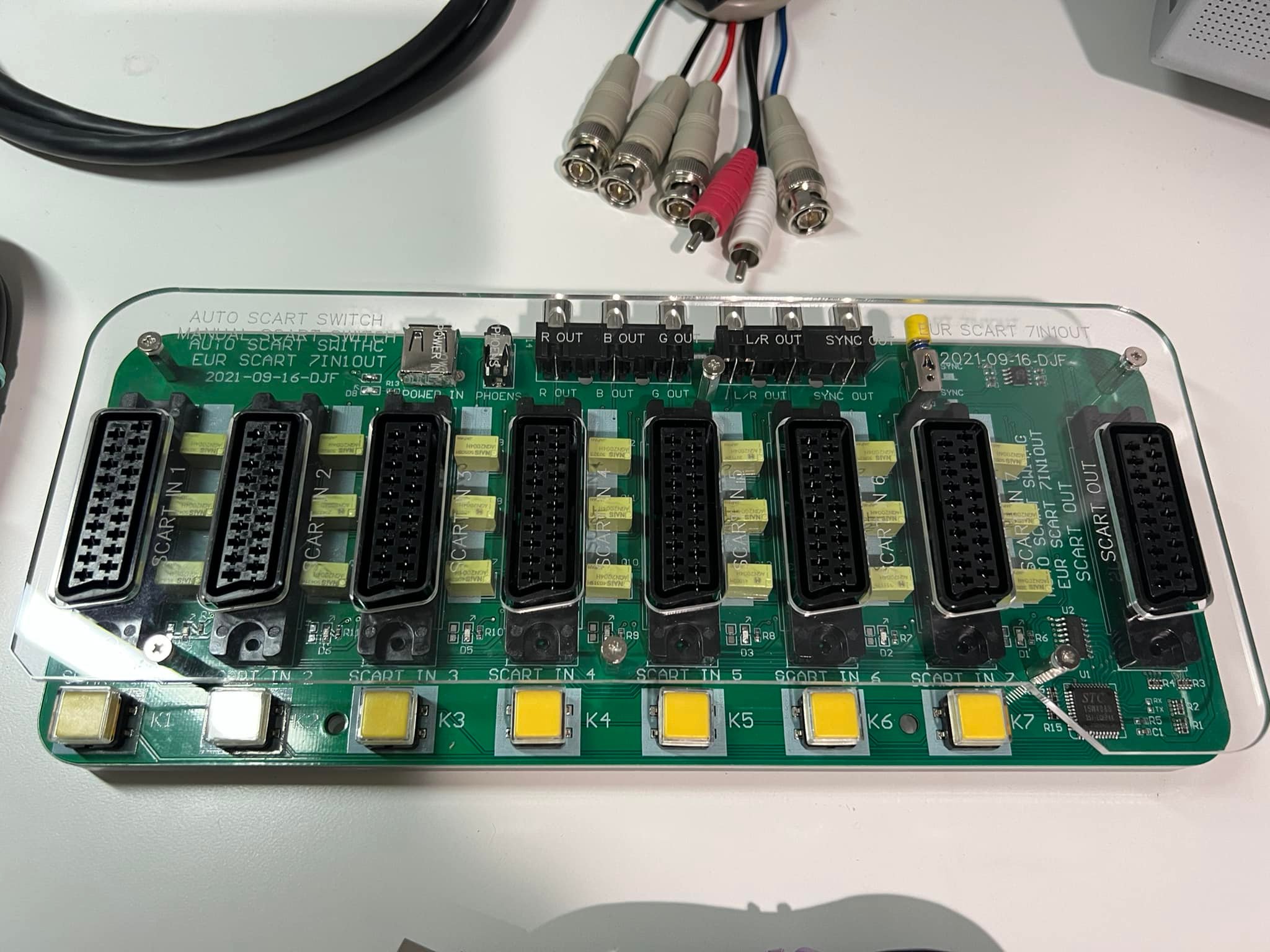 Selling RGB SCART equipment in Columbus, Ohio area