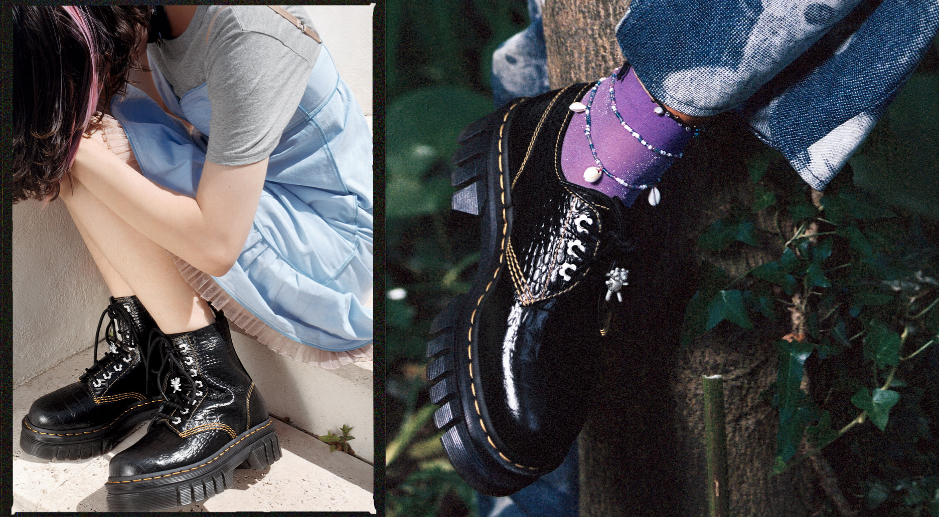 ブーツ DR MARTENS X HEAVEN LASER FLORAL BOOT Another pair to add to the collection. Dr Martens Heaven x Marc