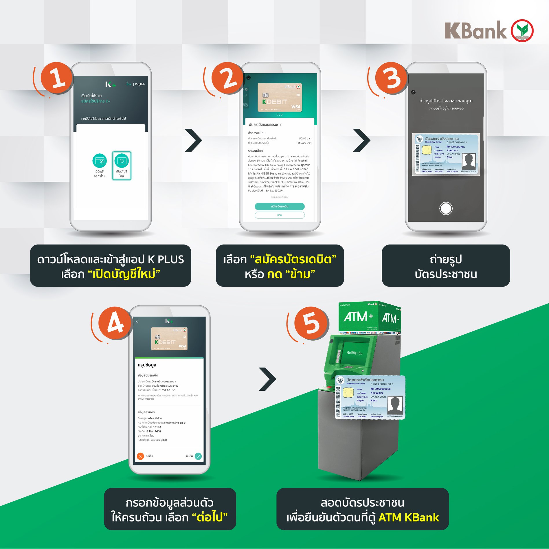 KBank Live - อยู่บ้านก็เปิดบัญชีออนไลน์ได้ด้วยนะ!! 
