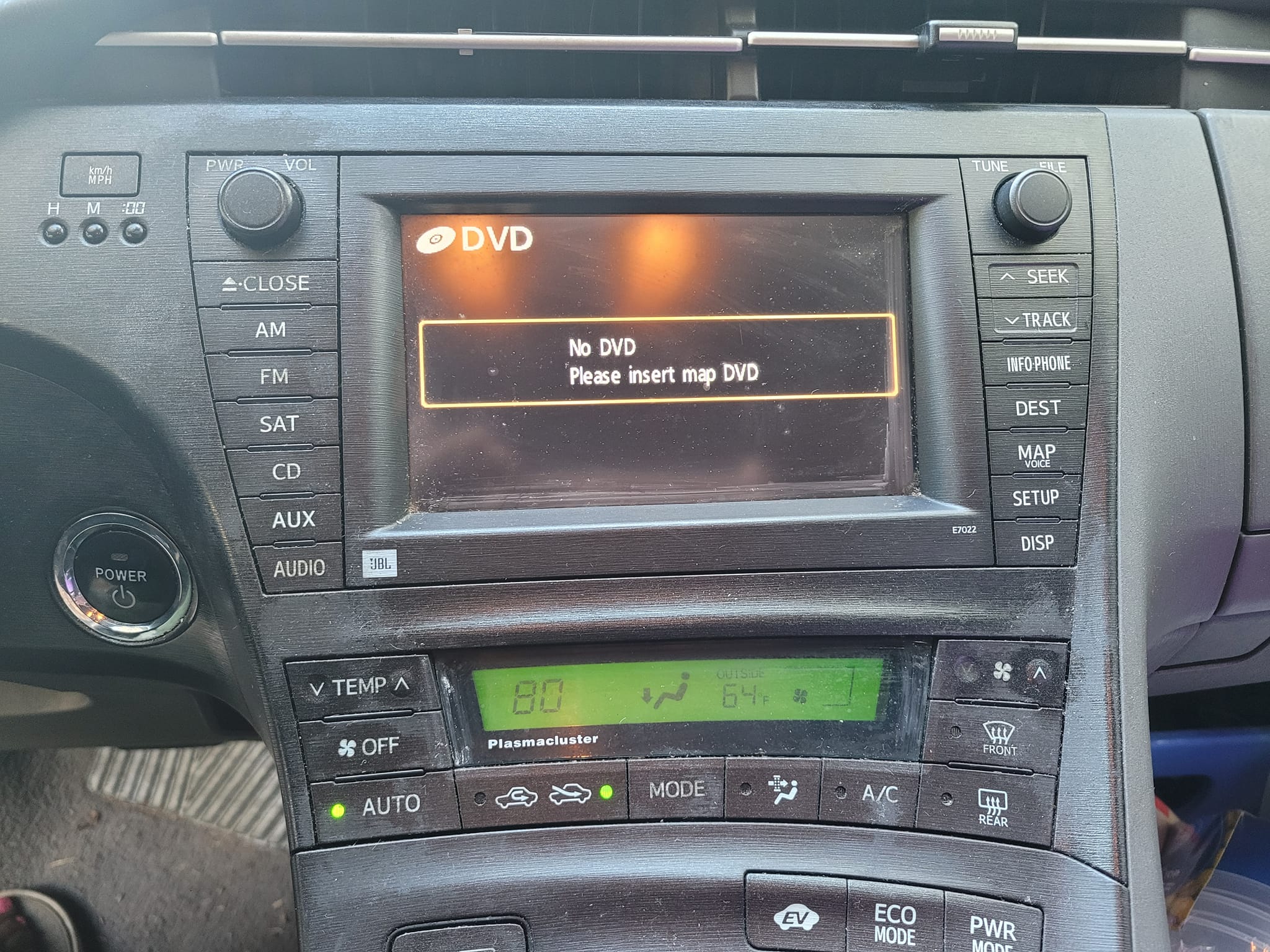 Toyota Prius 2010-2015 JBL Radio Audio Sound Amplifier 86280-47080 