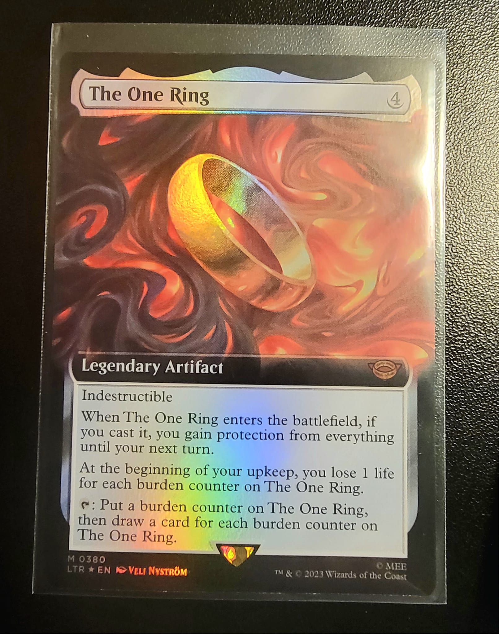Looking for one ring extended art foil. DM if you have one. Thanks