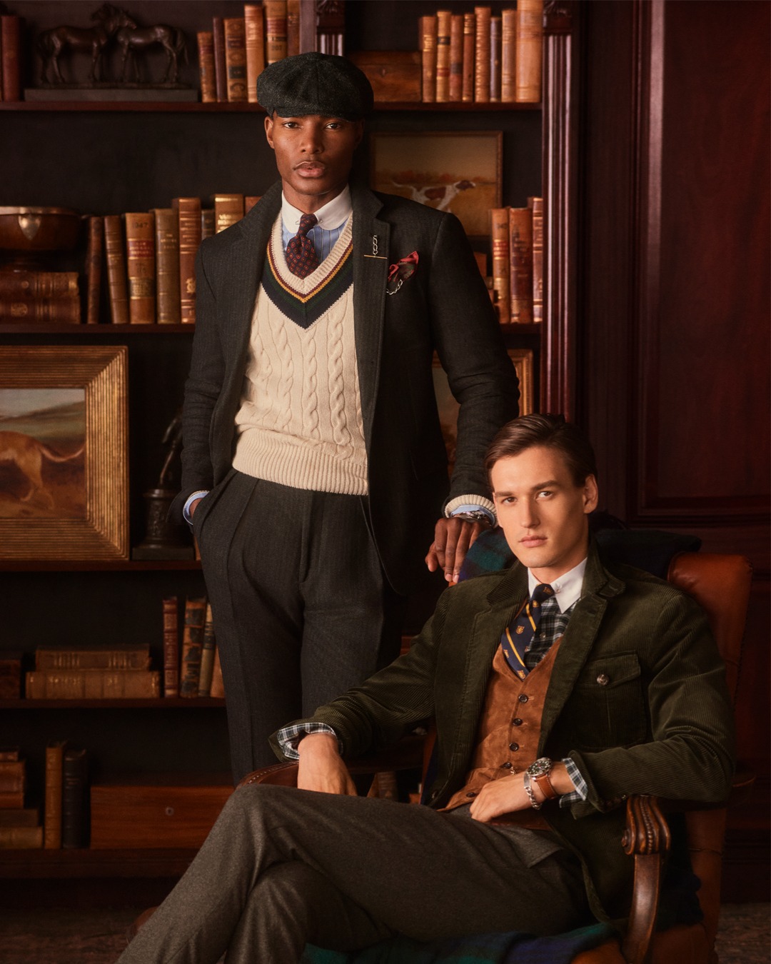 Styled with tassel loafers and linen, this plaid iteration of
