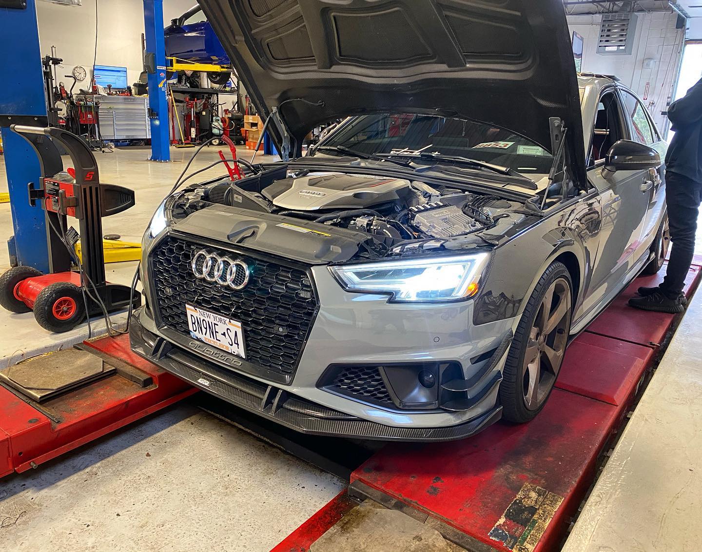 Audi S4 In For APR ECU Software Update. Long Islands #1 dealer ...