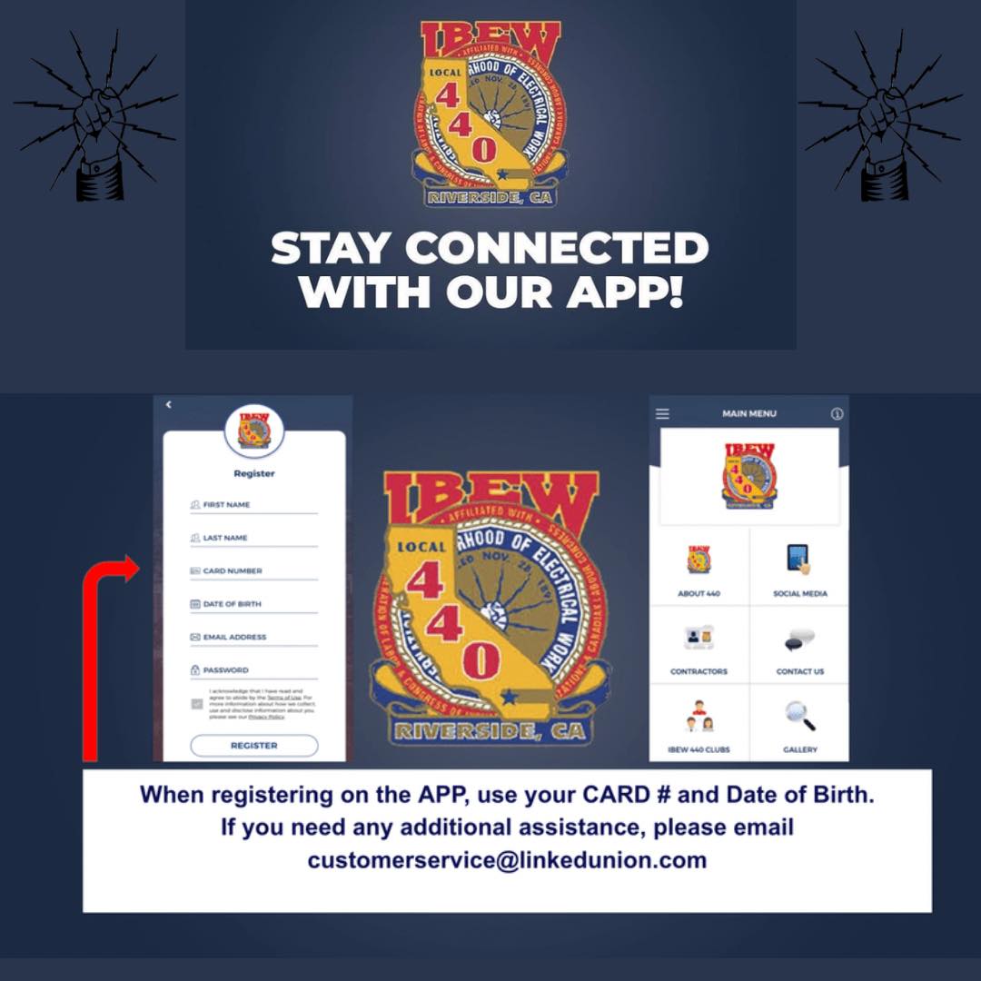 IBEW Local 440 - Did you know that IBEW 440 has an App for... | Facebook
