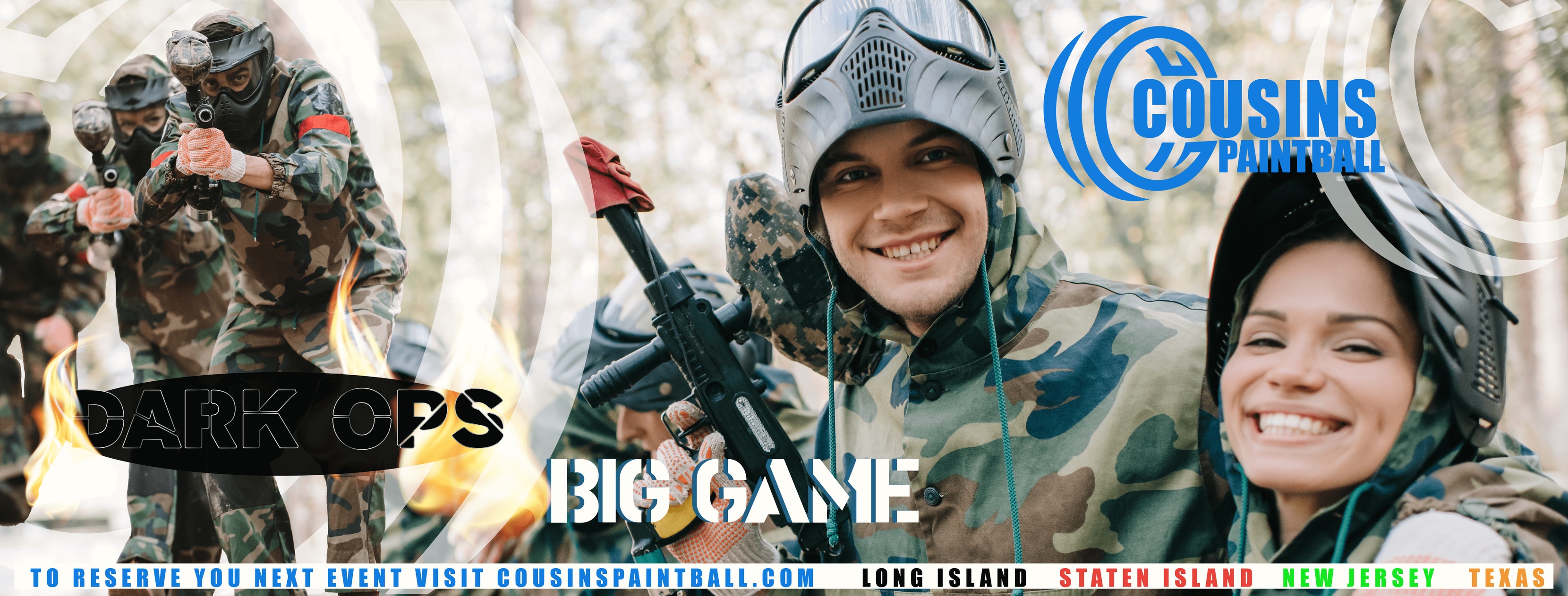 Cousins Paintball Home