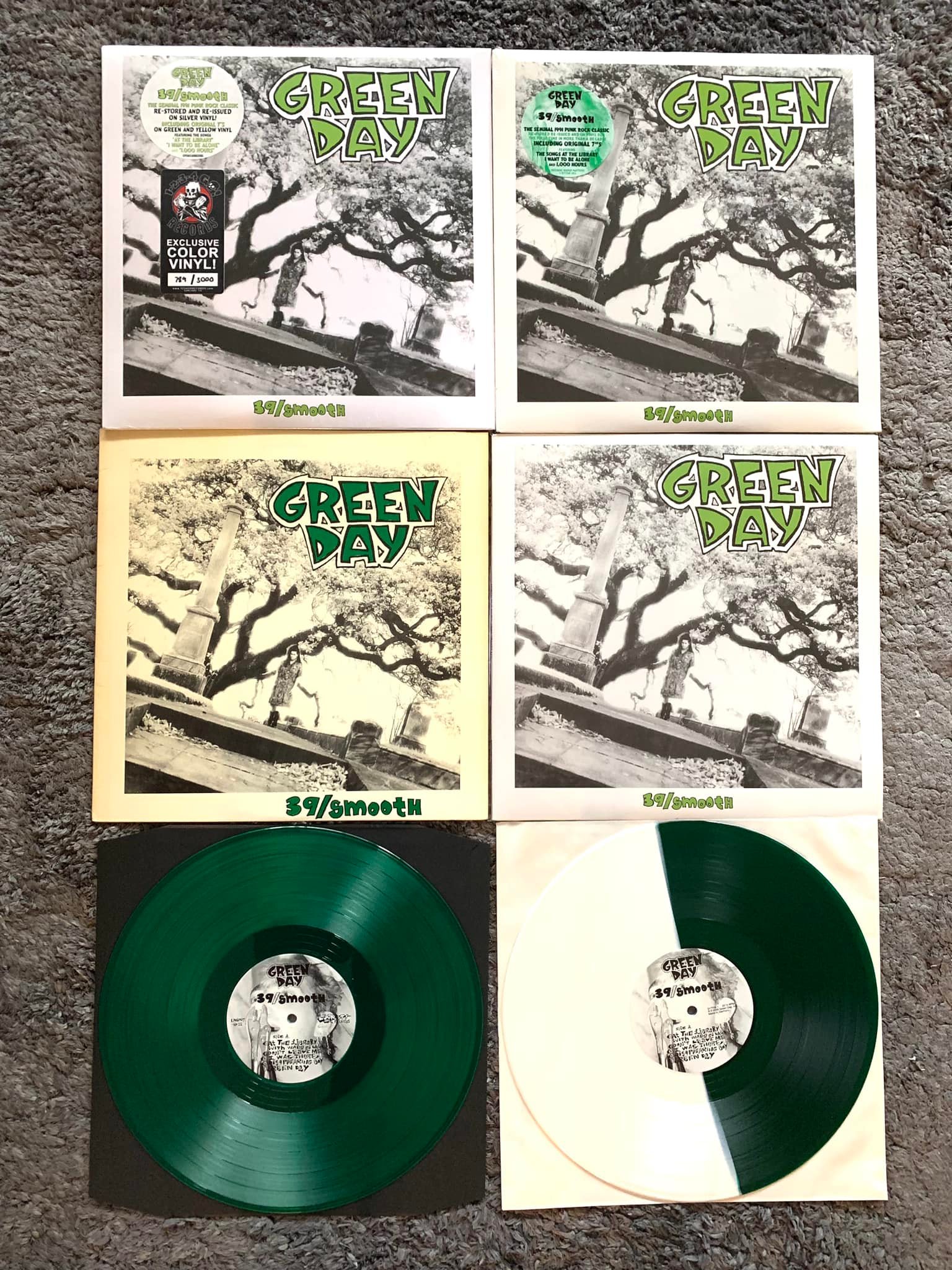 Green Day Vinyl Collection on Record Store Day