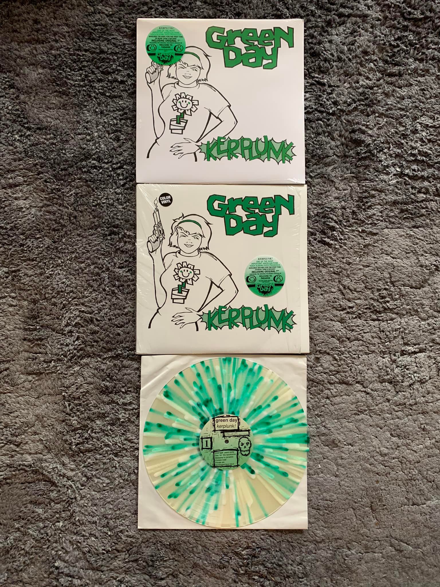 Green Day Vinyl Collection on Record Store Day