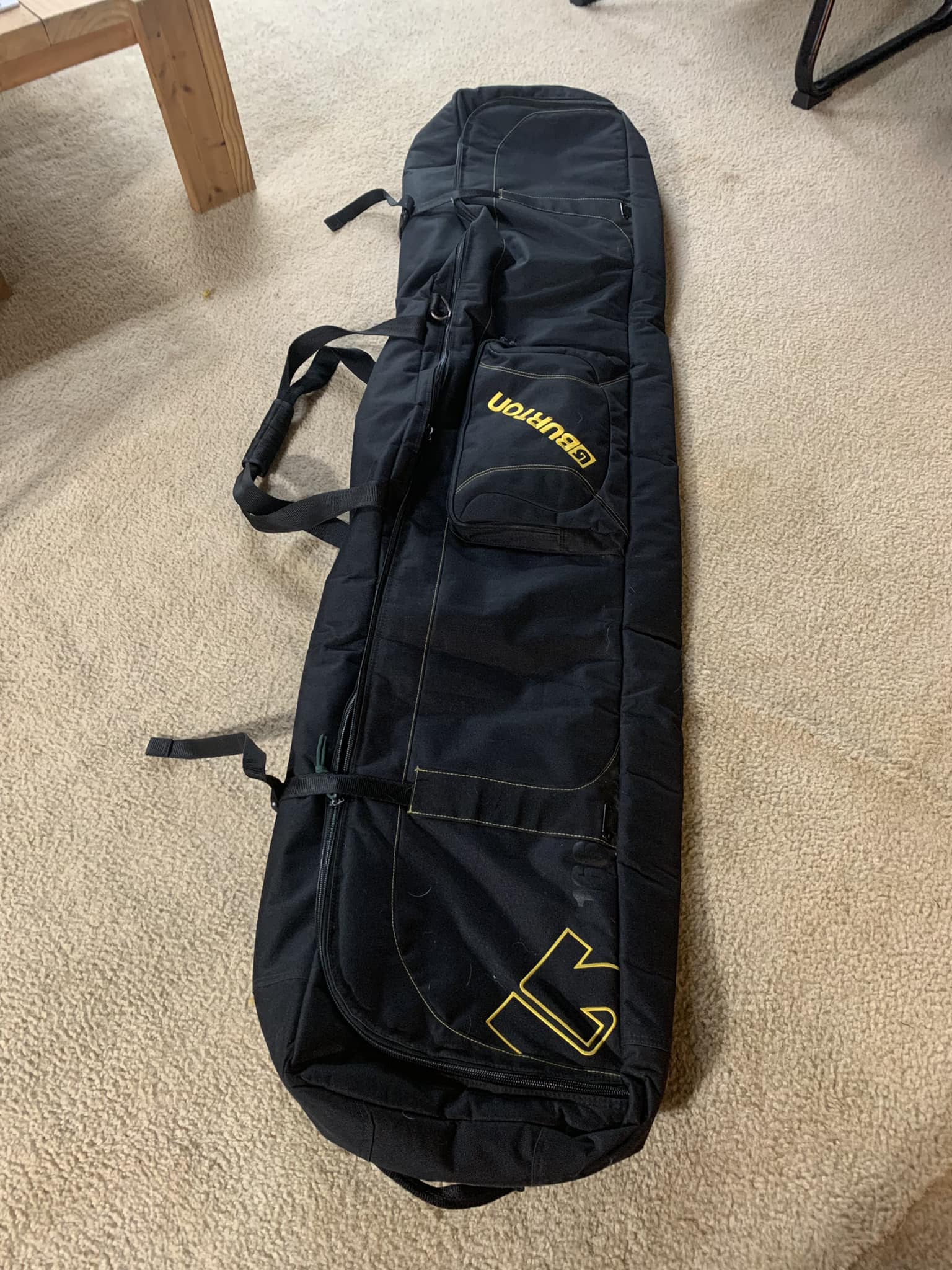 burton 166 snowboard bag Wheelie Gig Bag, Sharkskin / Padded protection for your boards Burton Space Sack Snowboard Bag