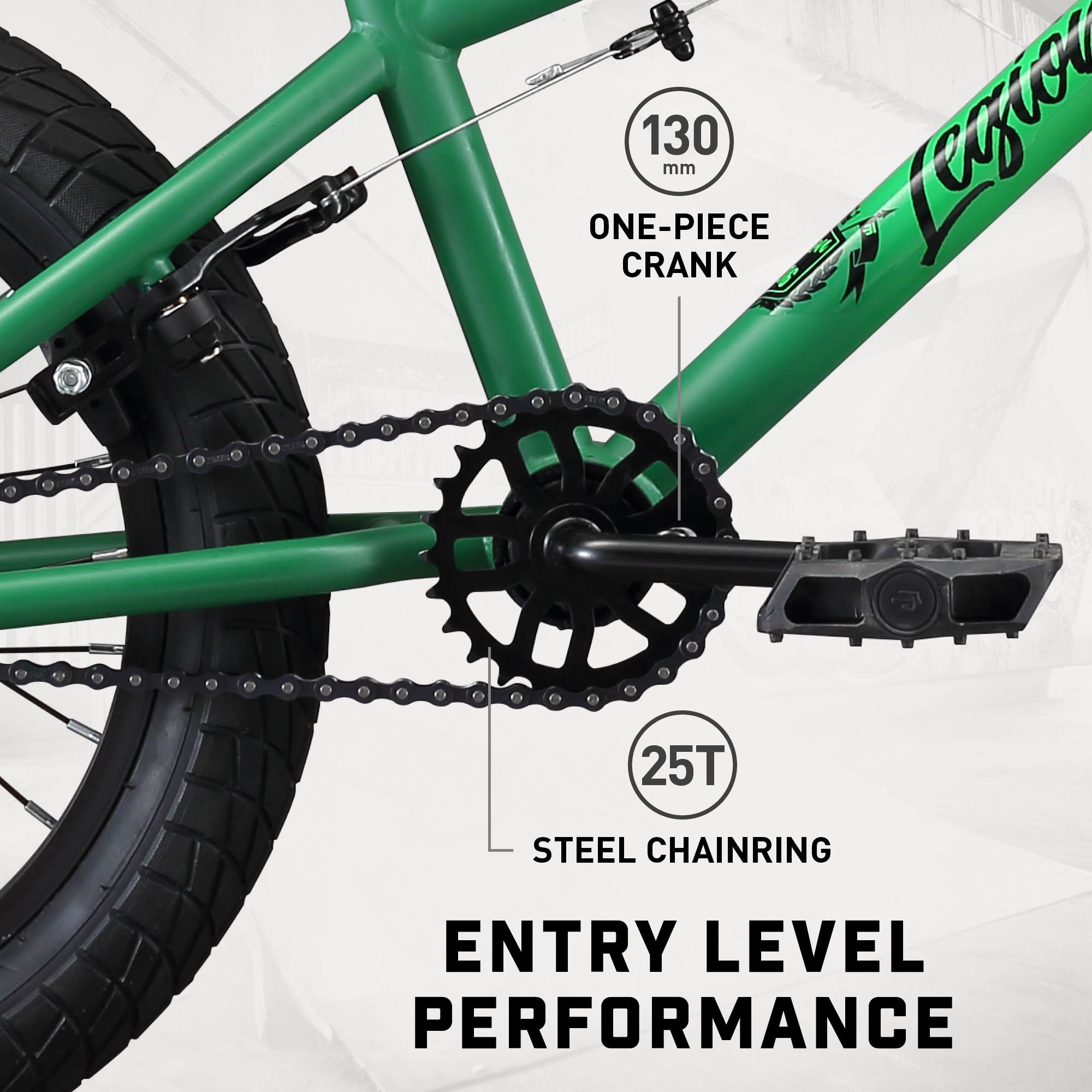 Mongoose Legion L16 BMX bike for kids