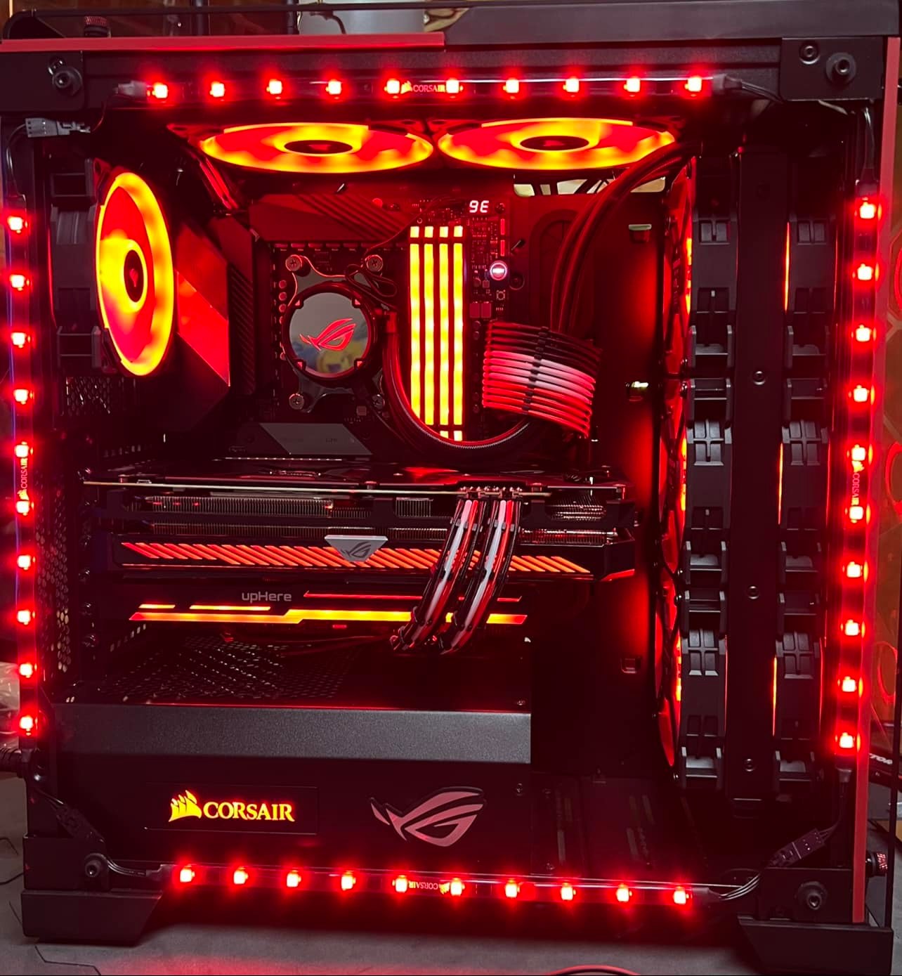 Asus ROG X570 Crosshair VIII WiFi build with Ryzen 9 5900X