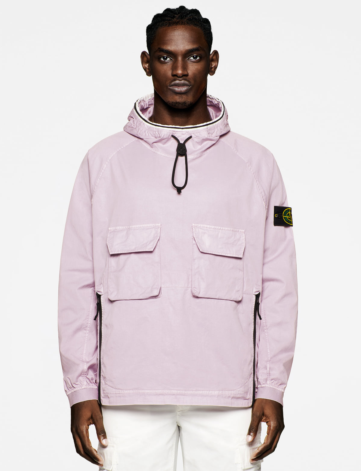 StoneIslandSS24 440T1 STONE ISLAND PANAMA TINTO TERRA: Shirt 