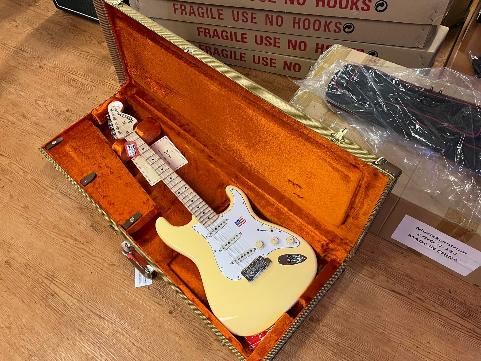 Here's my 1989 Yngwie Malmsteen signature, a dream come true ❤️