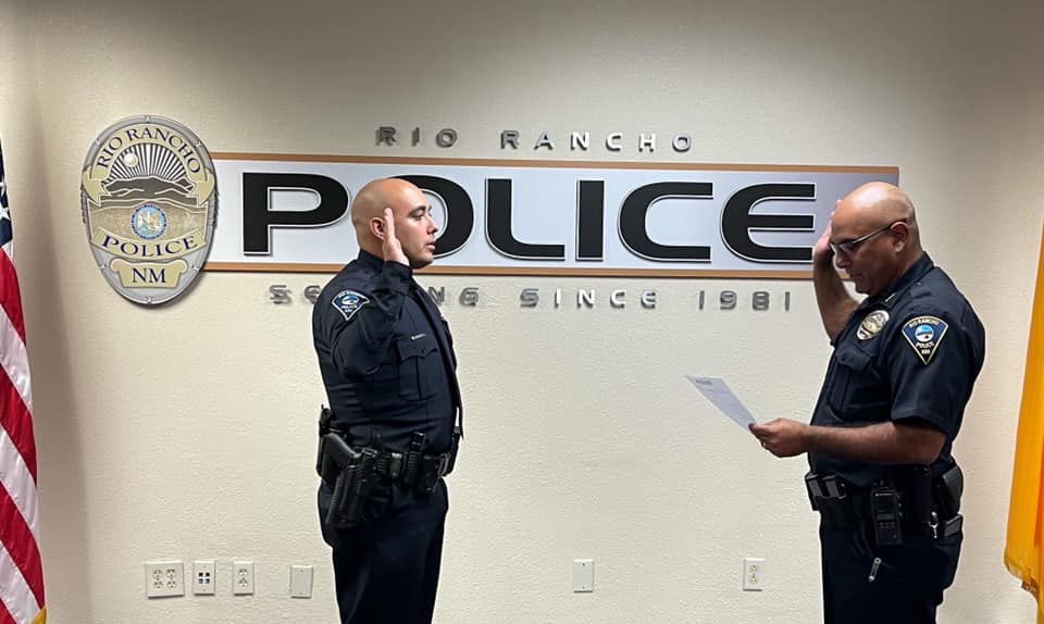 Rio Rancho PD - Please join us in welcoming Officer David...
