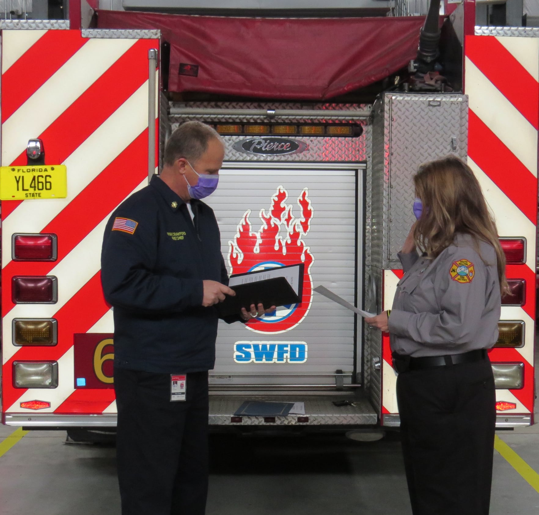 SWFD Promotes Angie Gilluly... - South Walton Fire District | Facebook