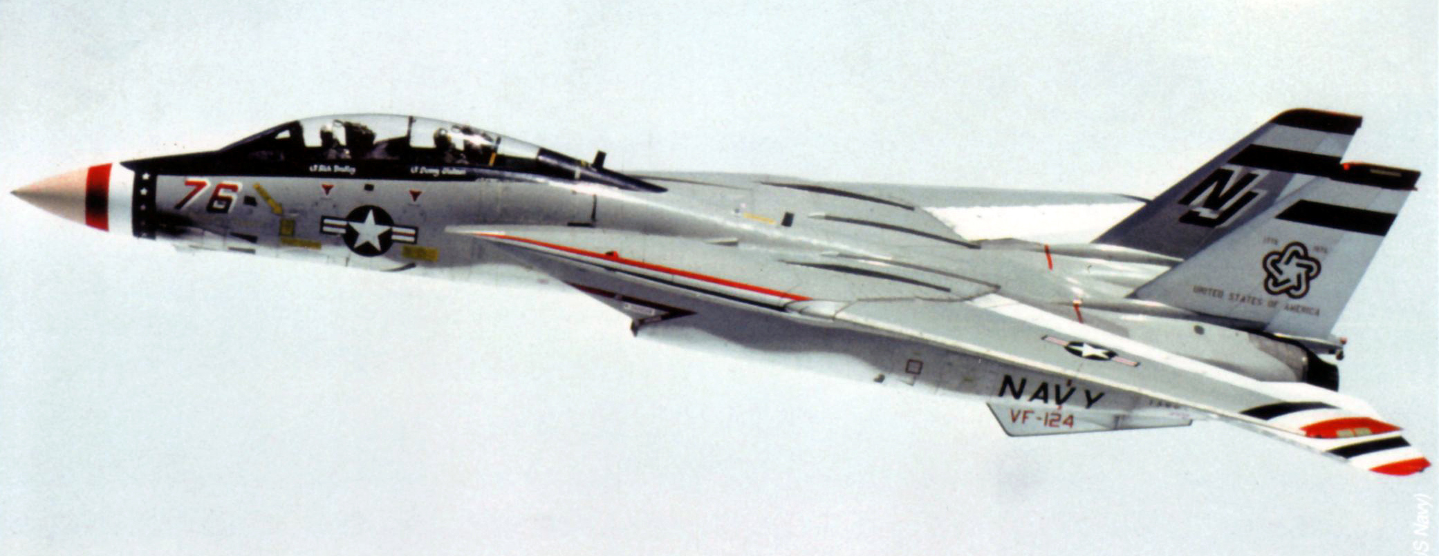 TBT VF-124 was the Fleet Replacement Squadron for F-14s at NAS