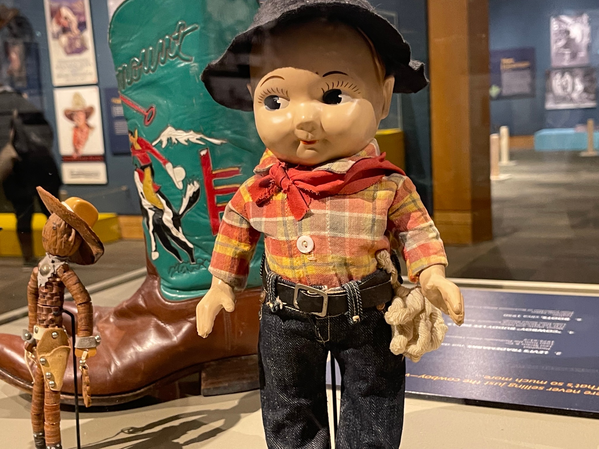 Vintage Buddy Lee doll from 1940s or 1950s