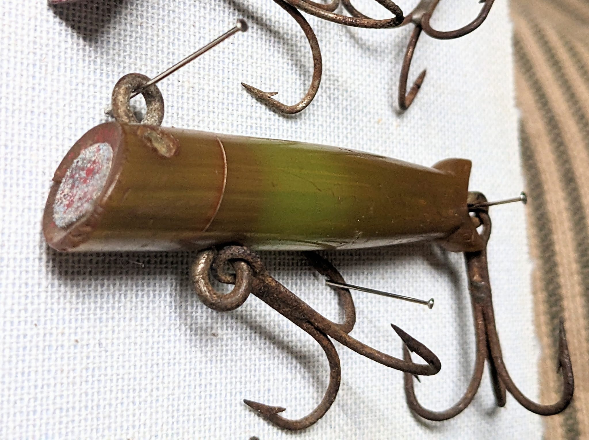 antique lead fishing lures Classic Lures: Identification and Price Guide: Lewis, Russell: 9780873499330 Books newspaper archives Antique hand carved painted wood