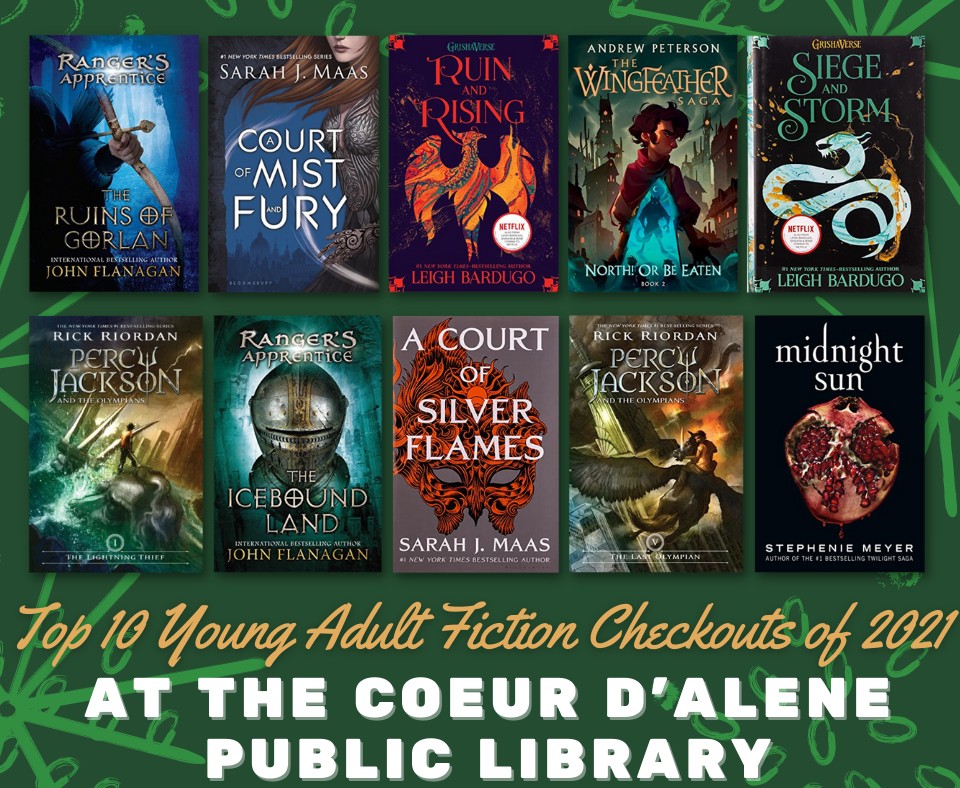 Here are our top ten Young... - Coeur d'Alene Public Library