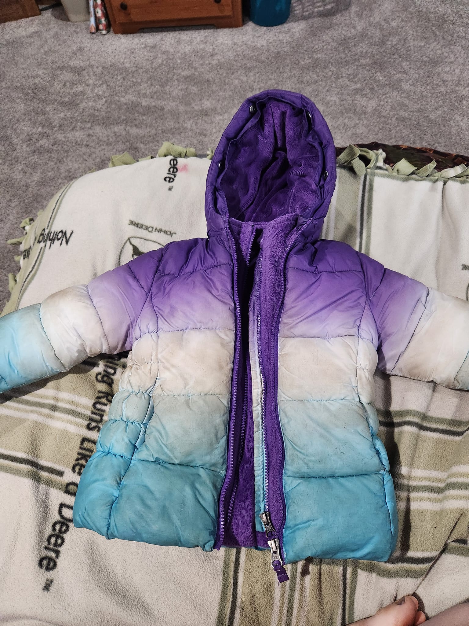 Veste D'hiver SwissTech Pour Fille - Taille XL 14-16 - Noir/Blanc/Rose - Doublure Amovible - Style Coloré Avec Imprimé Pois