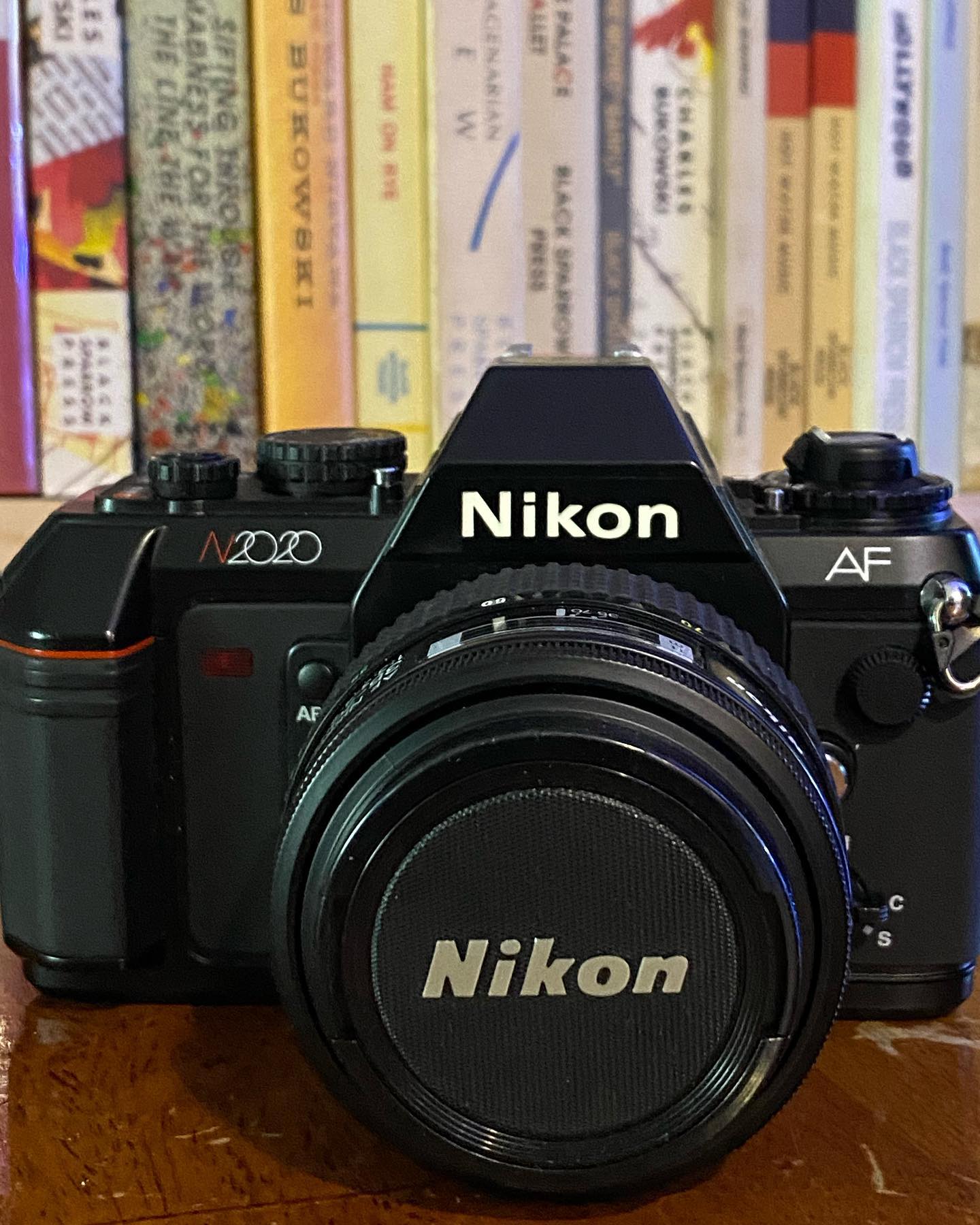 My Nikon collection Nikon F3AF with DX-1 finder and AF Nikkor 80mm
