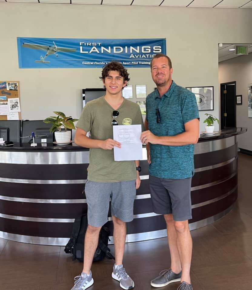 Congratulations to Ryan on his... - First Landings Aviation