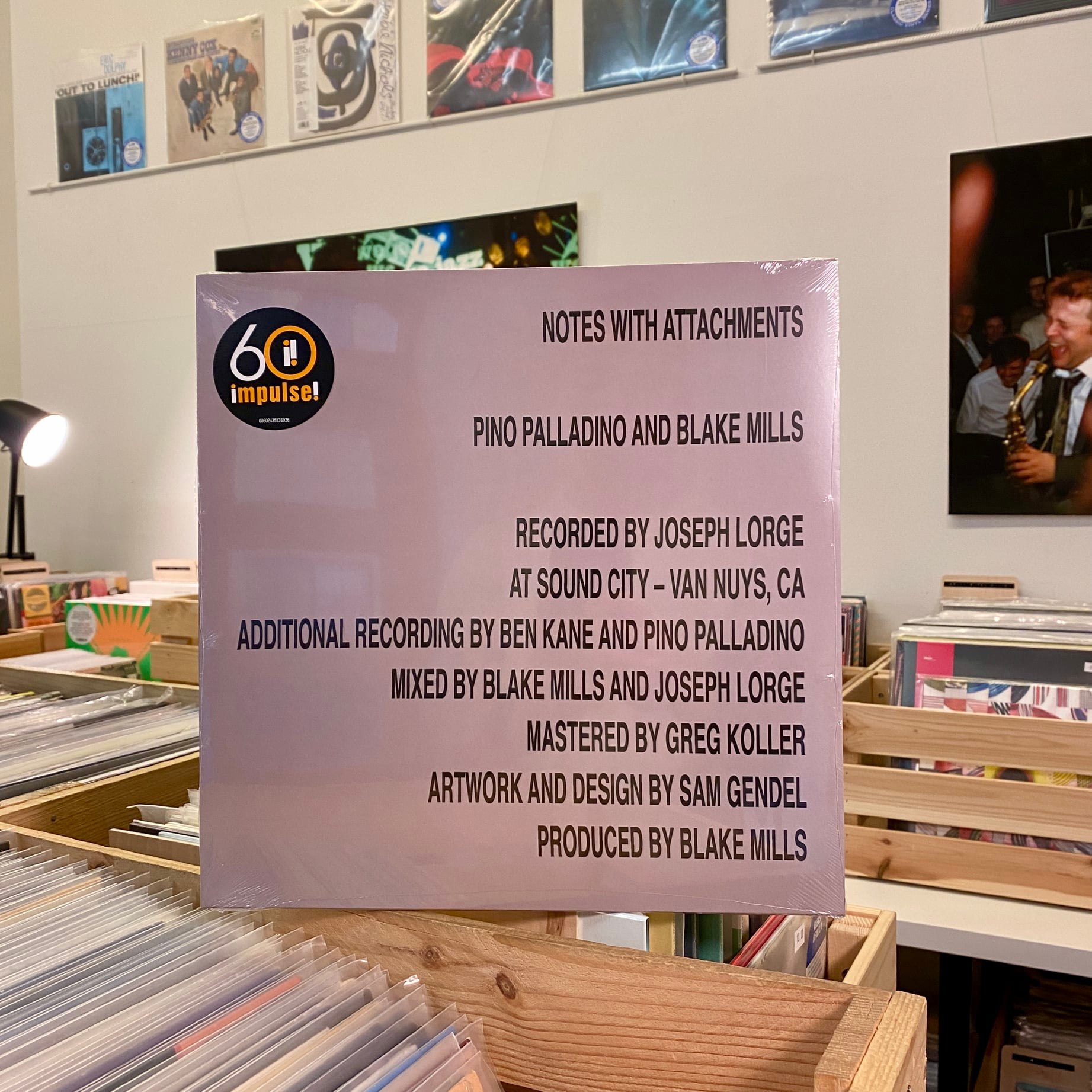 Notes with Attachments by Pino Palladino and Blake Mills in stock