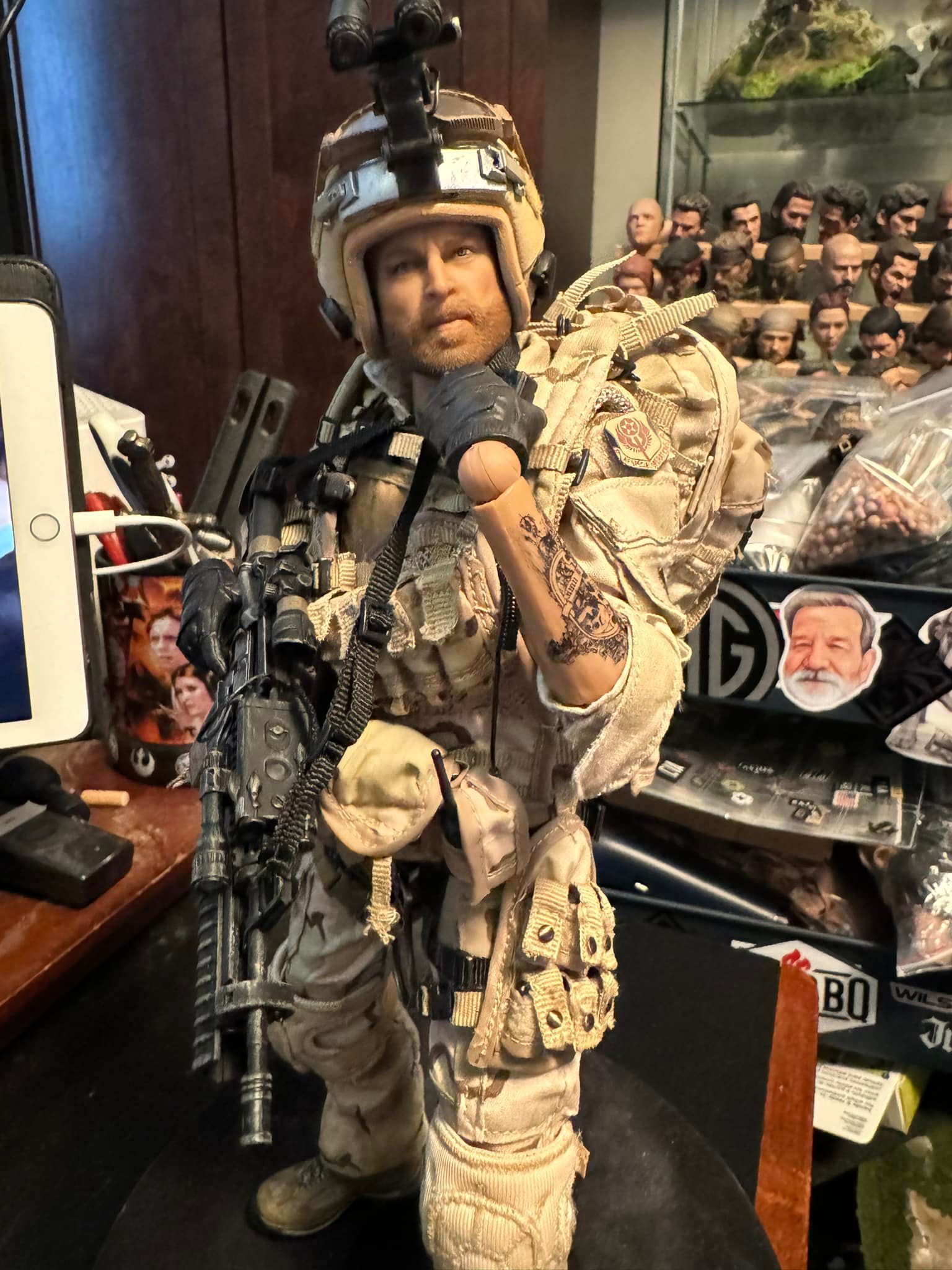 Customized 1/6 scale USAF Pararescue Jumper figure