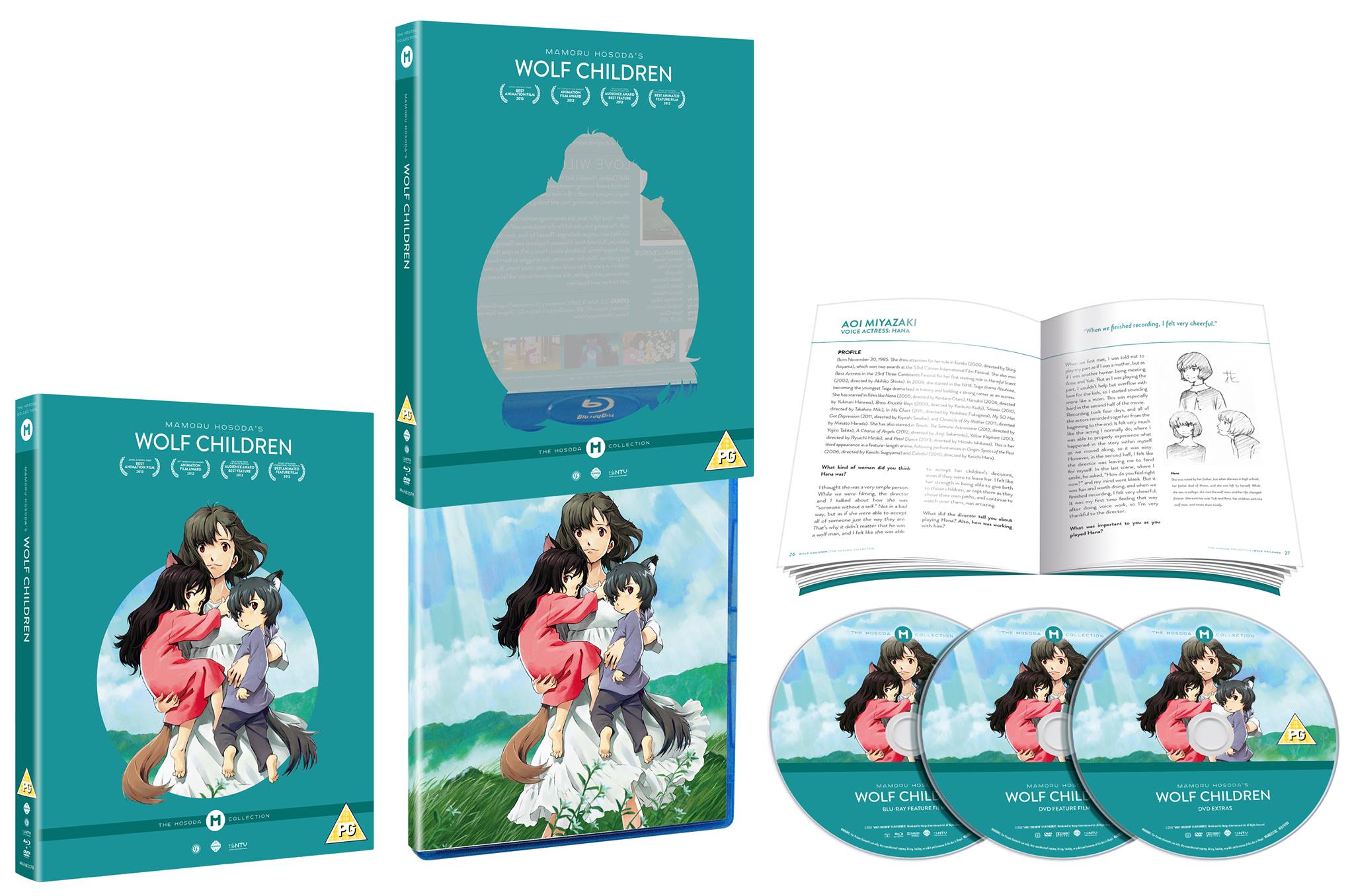The Vinyl LP soundtrack for Wolf Children, the celebrated film