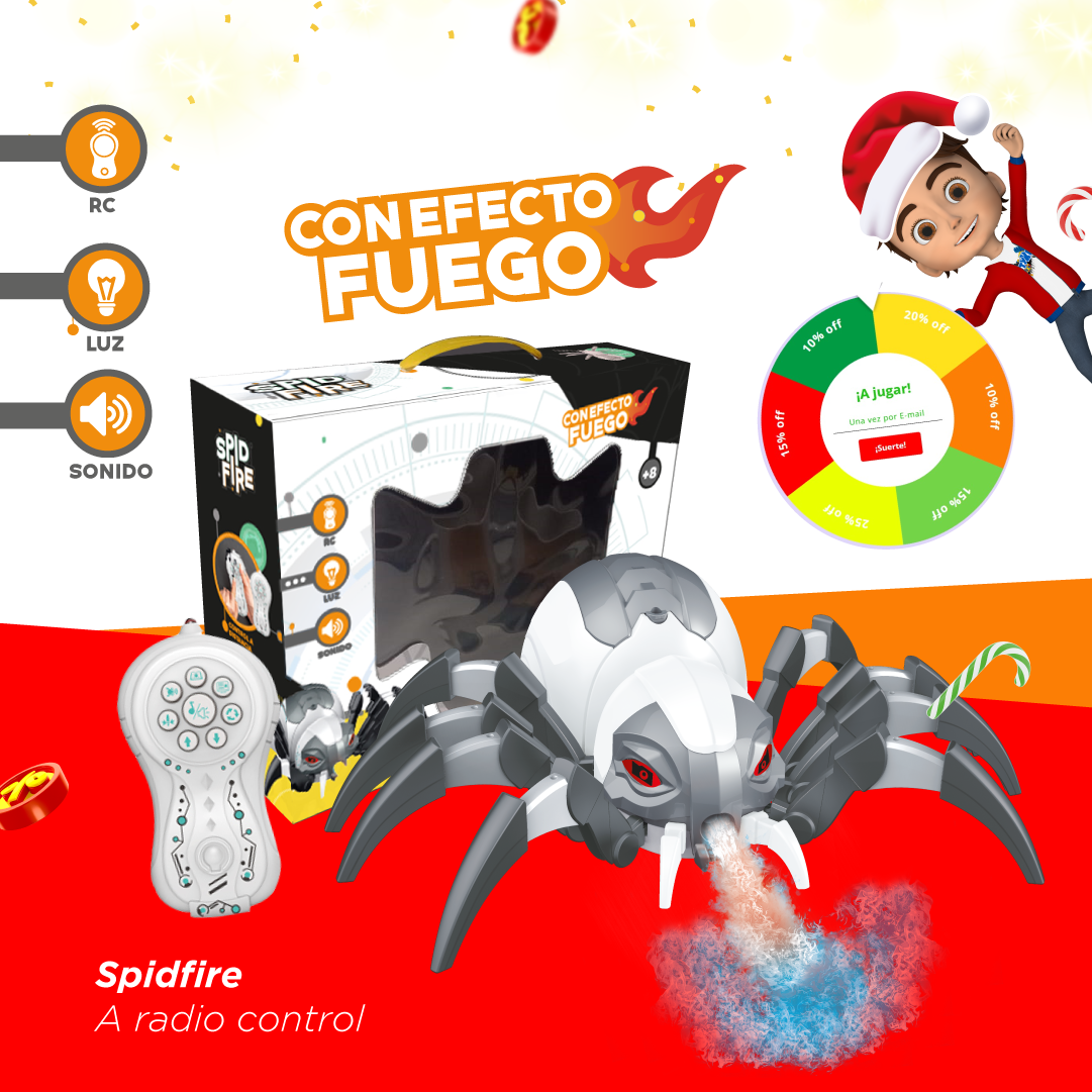 Citykids - ¡La araña robot 🕷️ #Spidfire con la que vas a... | Facebook