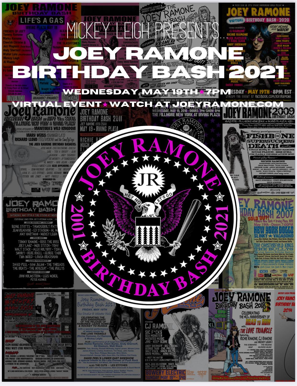 ATTENTION RAMONES FANS! The family and friends of Joey Ramone 