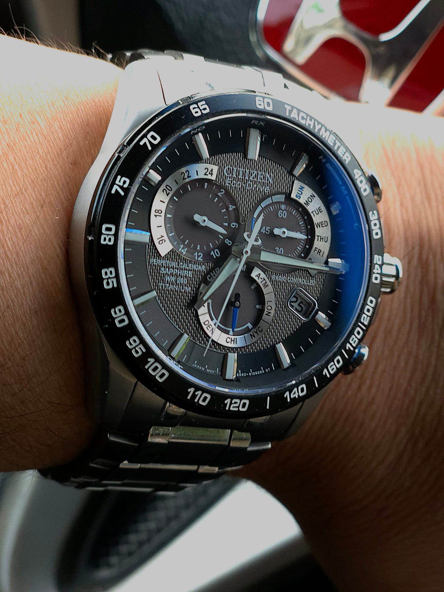 My Citizen GN-4-S with an 8200 movement, a survivor which has a 