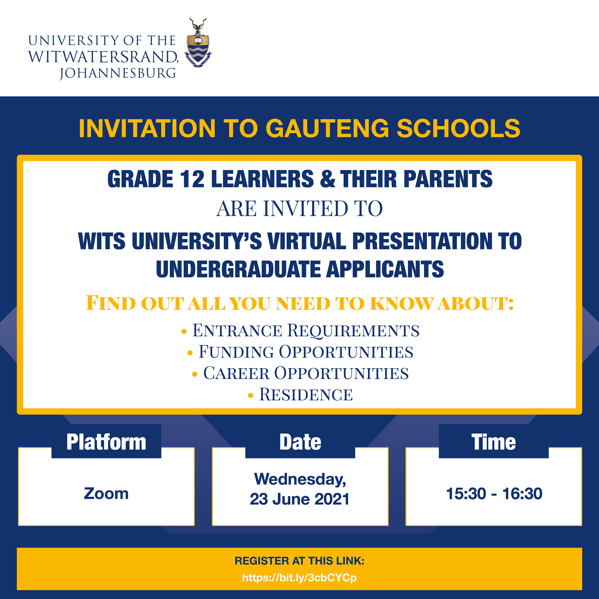 📢💯📱💻 WEBINAR:... - Wits - University of the Witwatersrand | Facebook