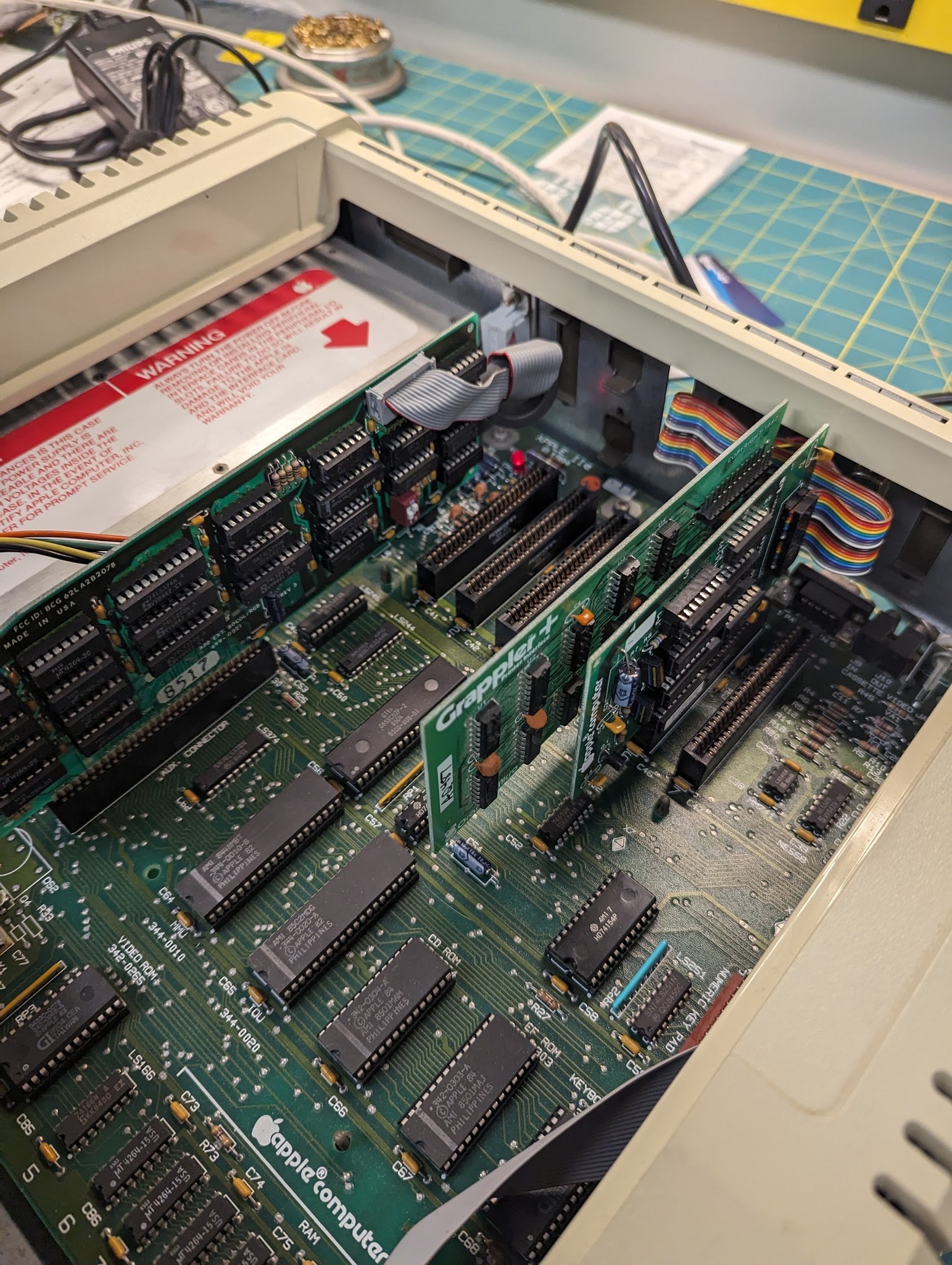 Using a video capture card for Apple II on a modern Mac screen
