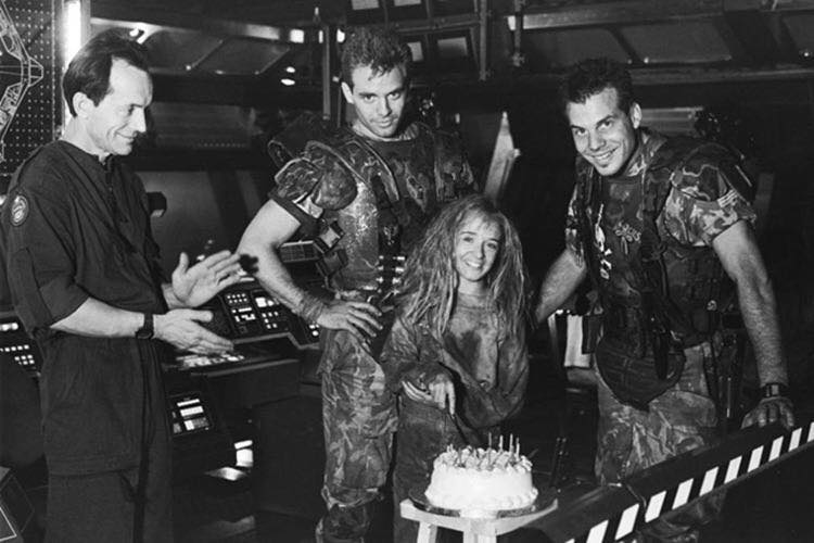 Behind the Scenes - Aliens - 1986 Celebrating the birthday of