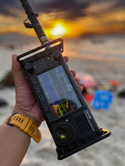Azden PCS-4800, a vintage 10m FM mobile transceiver featuring