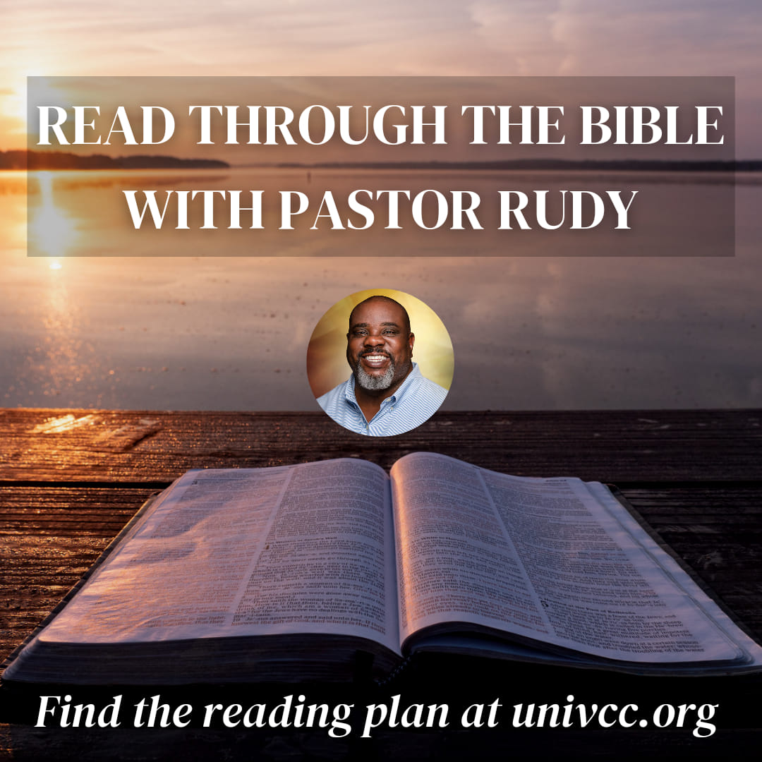 Sunday Pastor Rudy mentioned... - University Christian Church