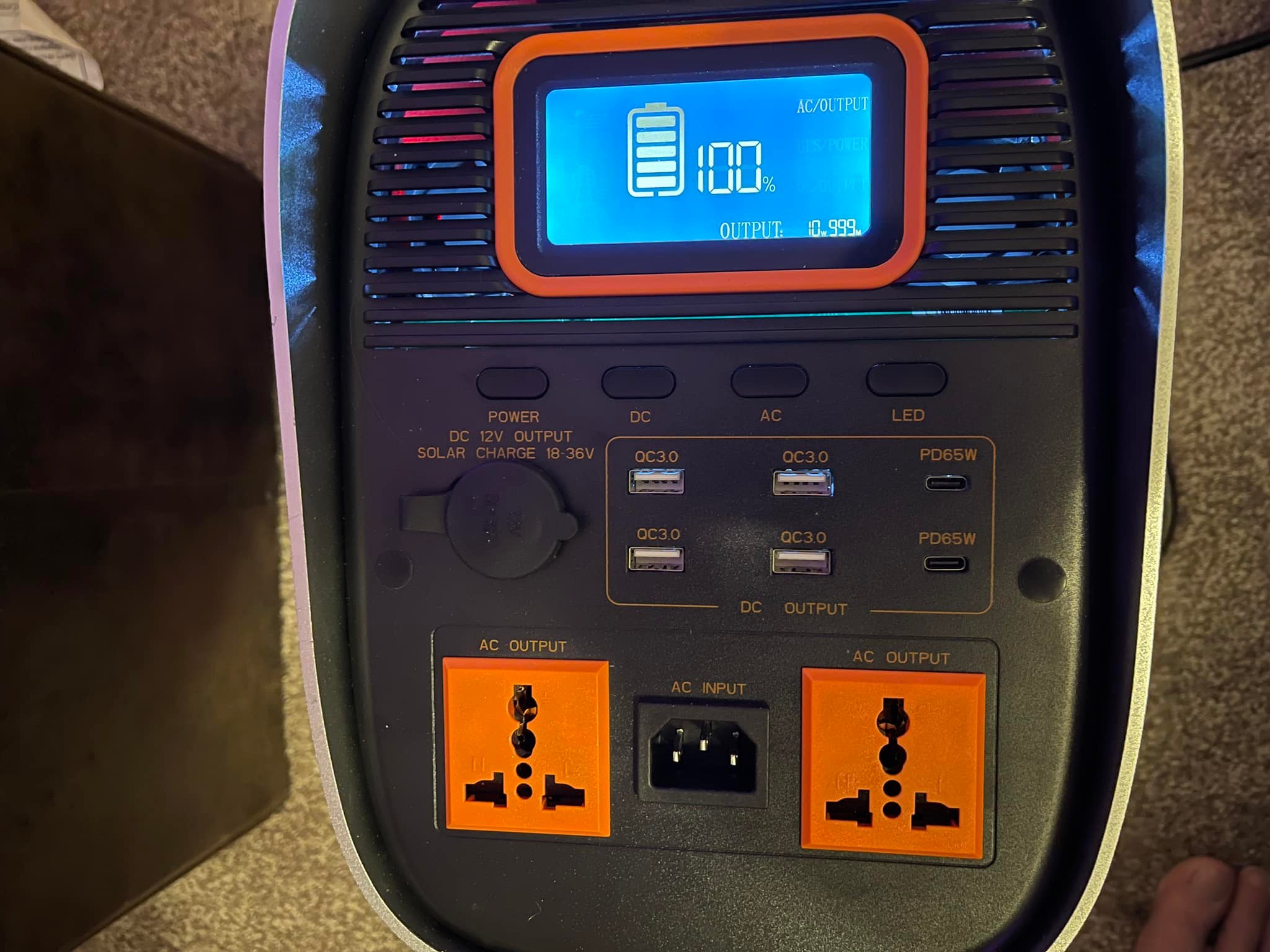 Aimtom 155 watt portable solar power station review