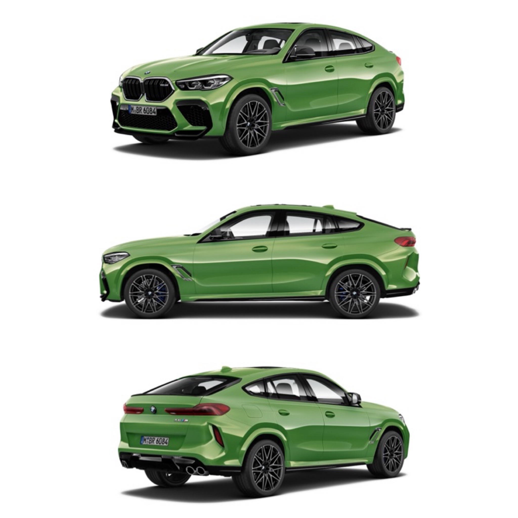 BMWBLOG - BMW X6 painted in the Java Green color from BMW...