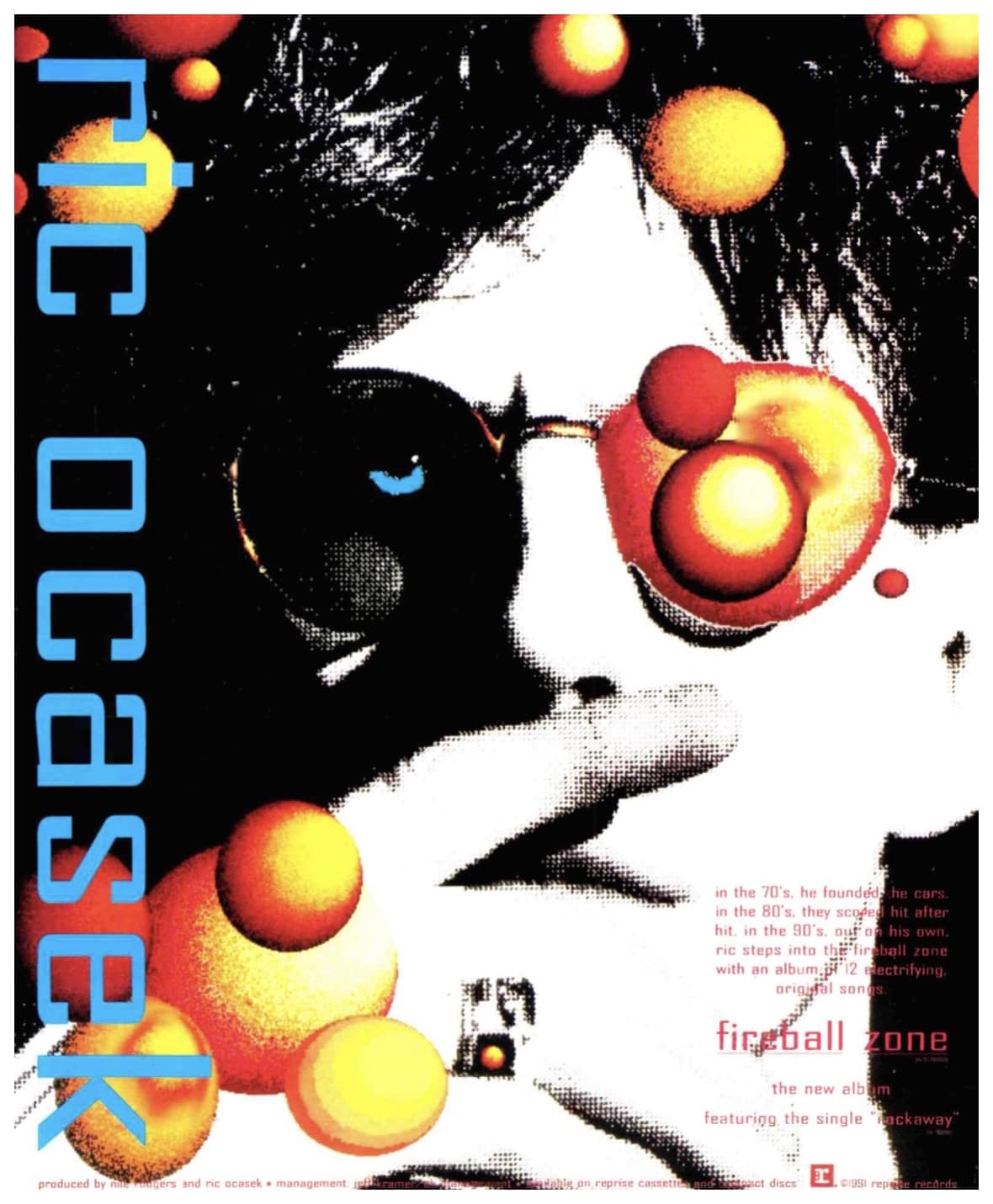 Ric Ocasek's Fireball Zone Album