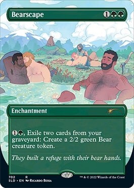 gay bear mtg card Bearscape Subtype: Bear, 52 cards |