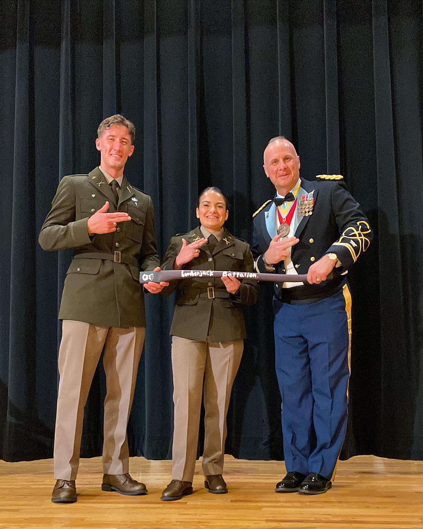 SFASU Army ROTC - Thank you to COL Steven Tabat for taking... | Facebook