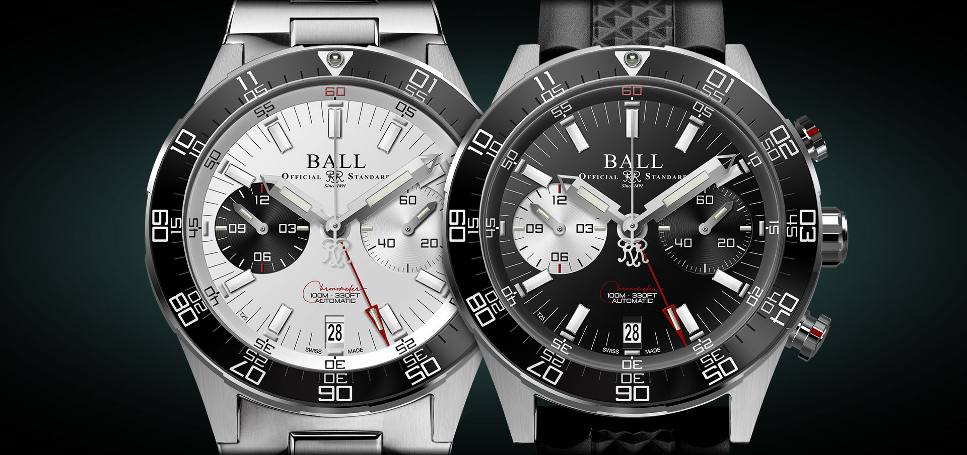 A complication designed for simplicity. Roadmaster M Chronograph 