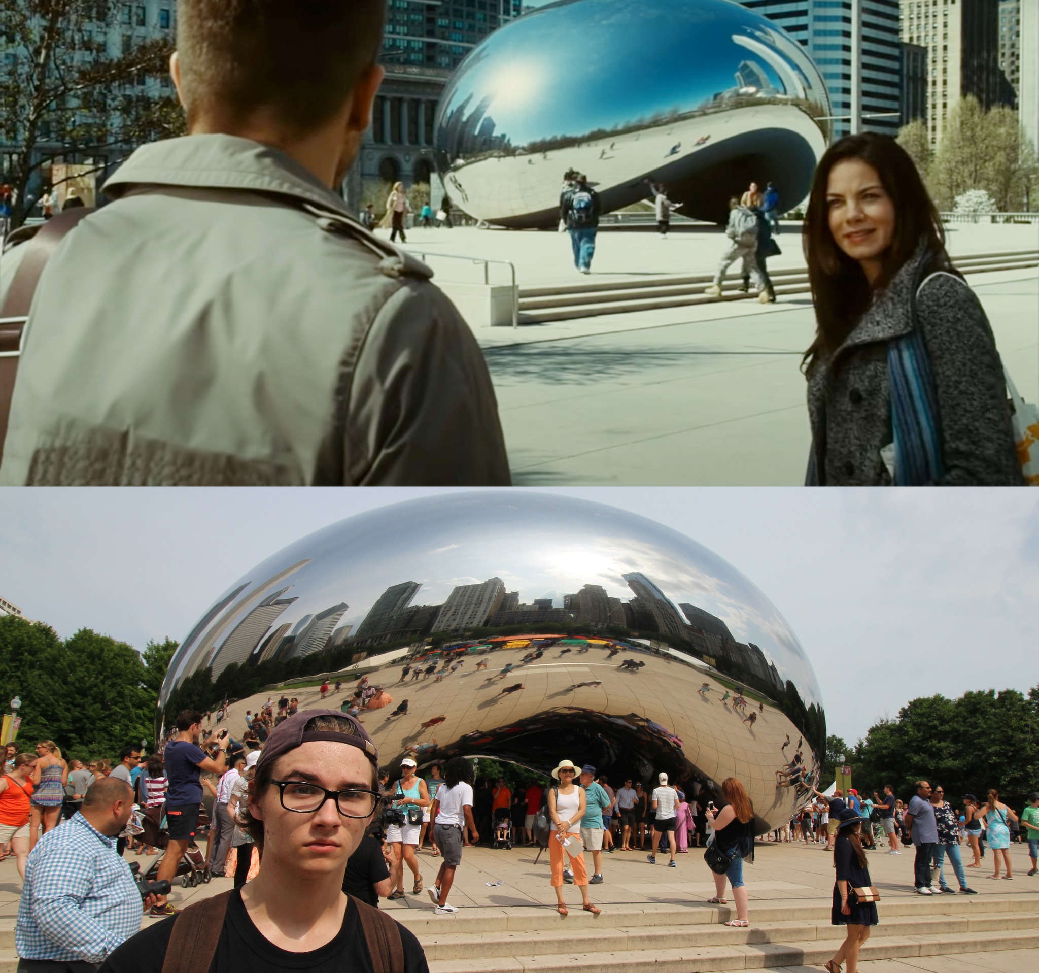 Historic Film Locations | Source Code (2011) at the Cloud Gate 
