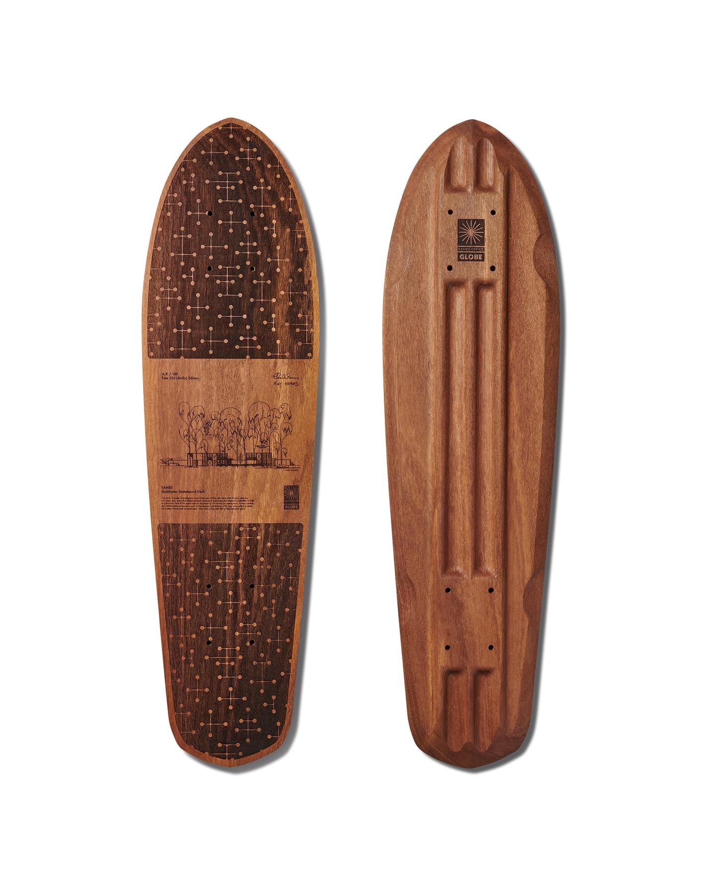 Eames House x Globe Introducing 100 limited-edition decks made 