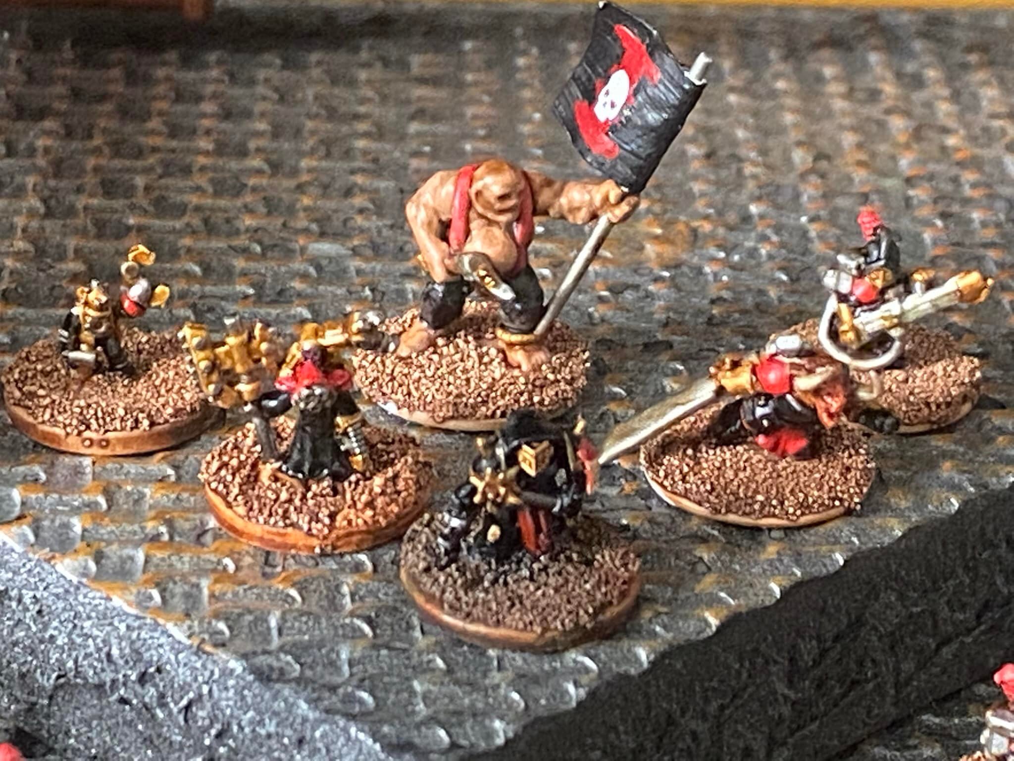 6mm Inquisition retinue with Vanguard and Wakes Emporium miniatures