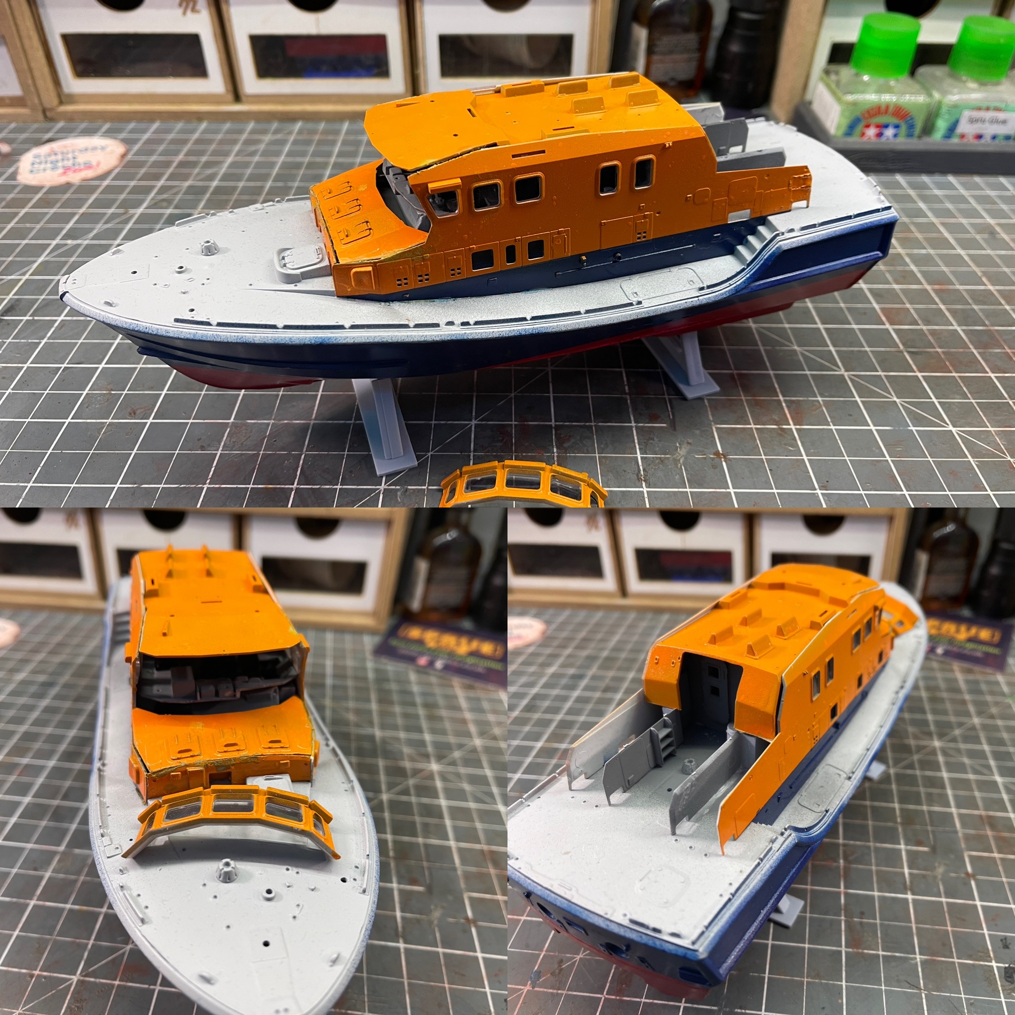Airfix 1/72 Severn class RNLI lifeboat kit review