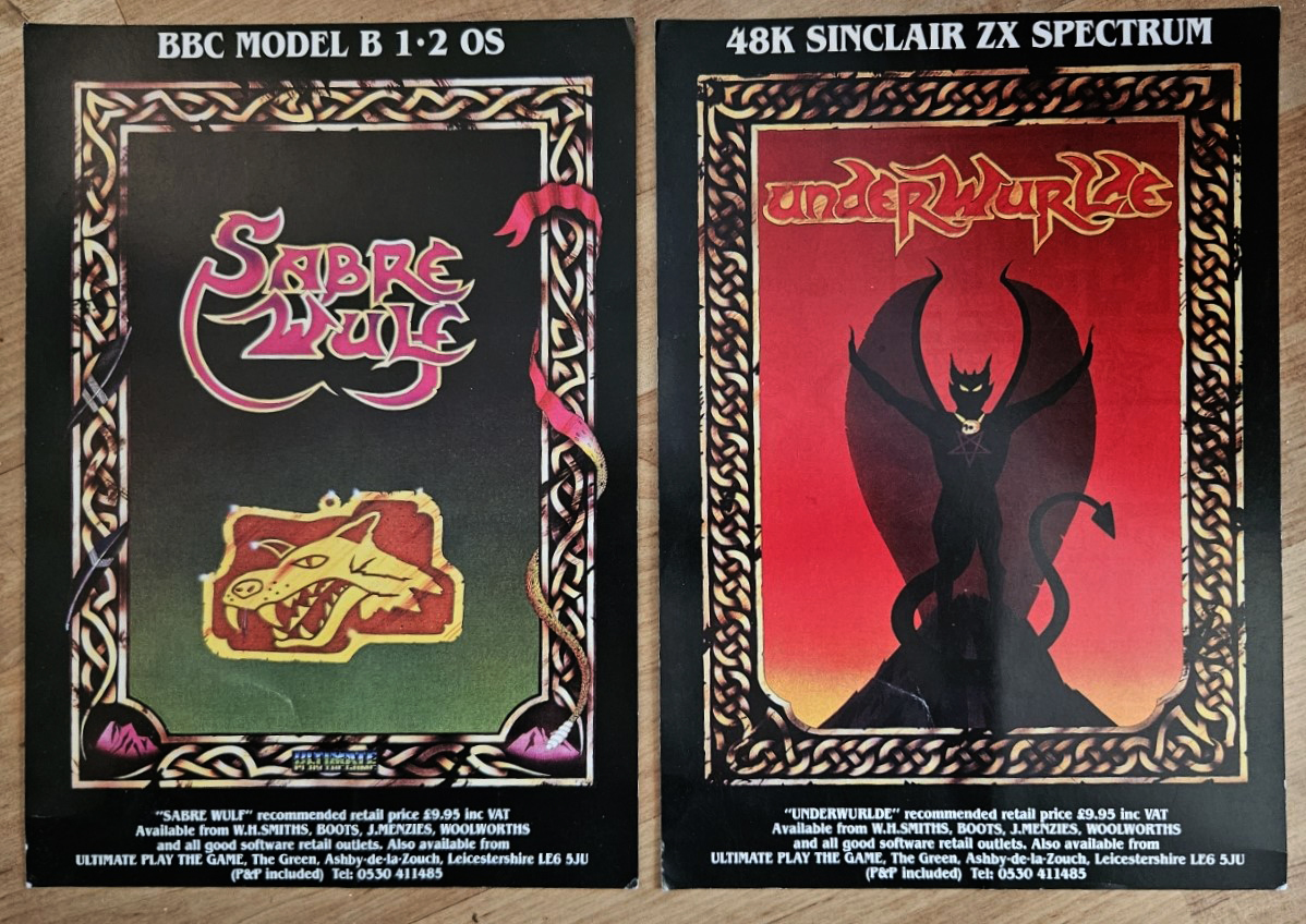Ultimate Play the Game's iconic ZX Spectrum covers